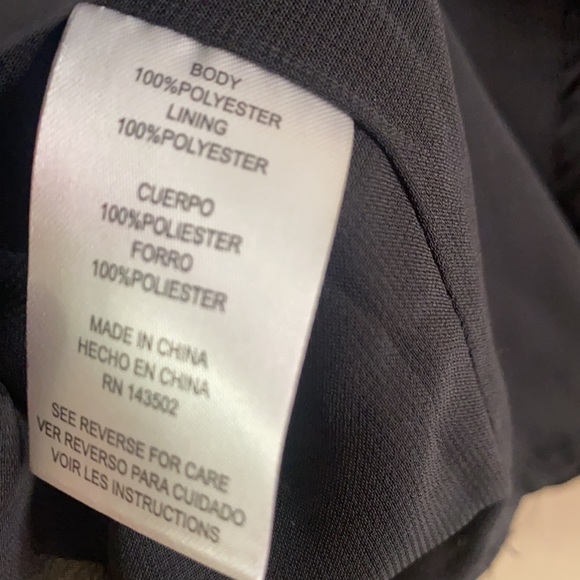 Black one shoulder ruffle top - Picture 5 of 6